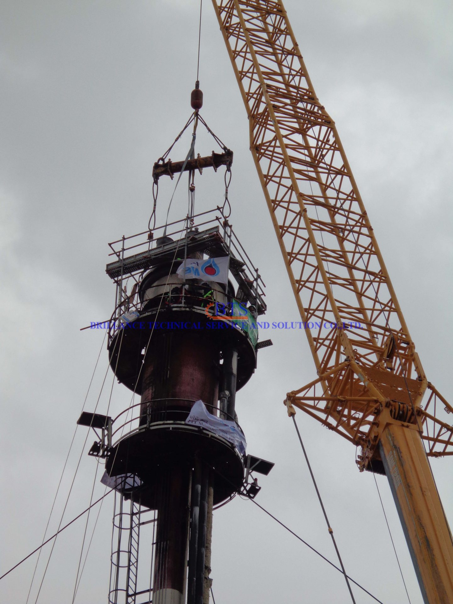 Static Equipment Installation Brillance Technical Service and Solution